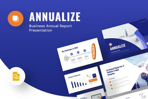 Annualize - Business Annual Report GSL: A Versatile Template for Corporate Reporting