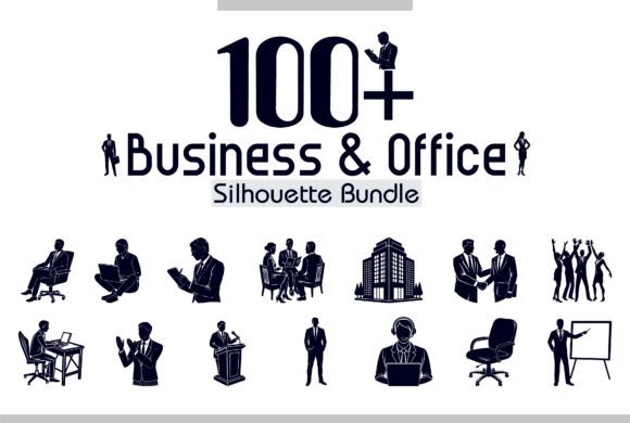 Business Professions Silhouette Bundle: Elevate Your Visual Storytelling