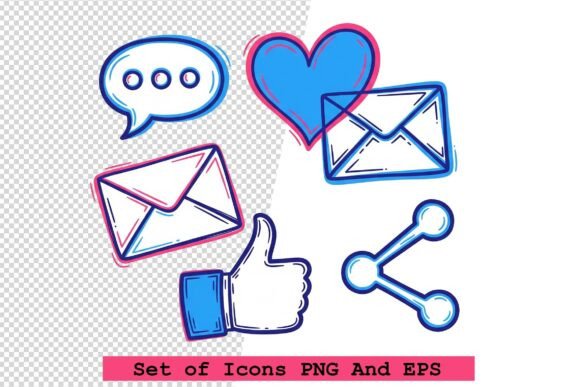 Set of Social Media Icons Vector: Evaluating a Versatile Design Resource