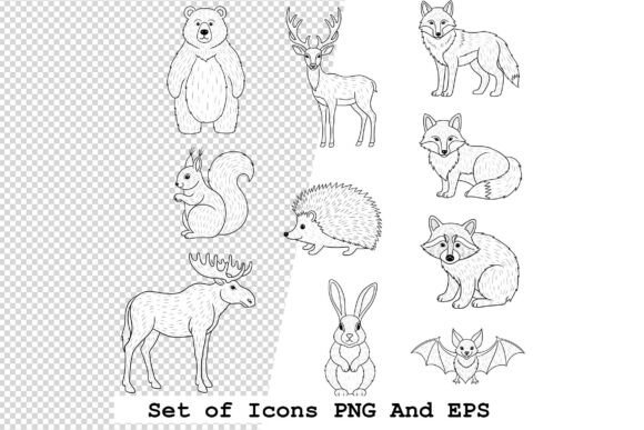 Set of Wildlife Icons in Hand Vector: Evaluating Its Place in Your Design Workflow