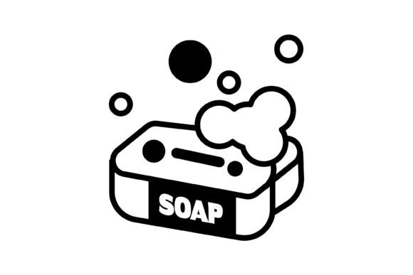 Soap Bar Vector Icon for Clean Design Projects