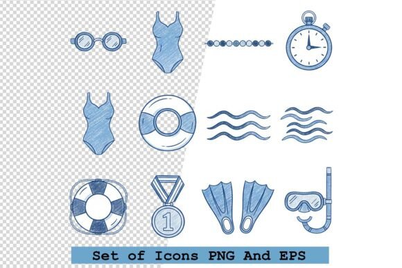The Art of Vector Icon Design: How a Swimming Icon Set Enhances Modern Creative Projects